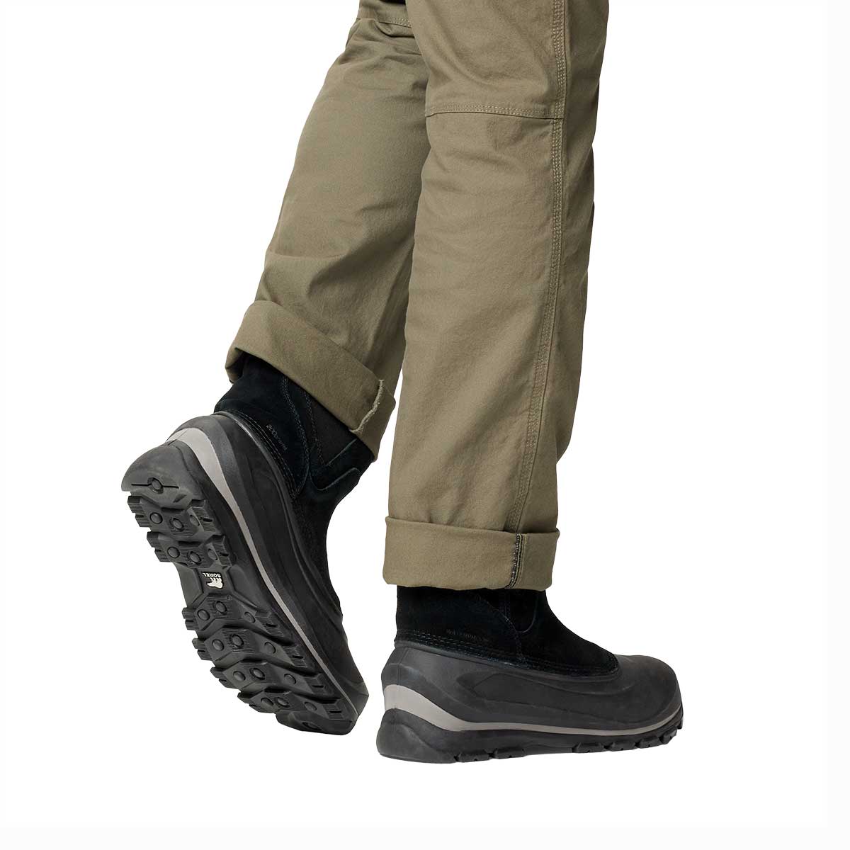 Sorel Buxton Pull On WP Boot Men's in Delta and Black